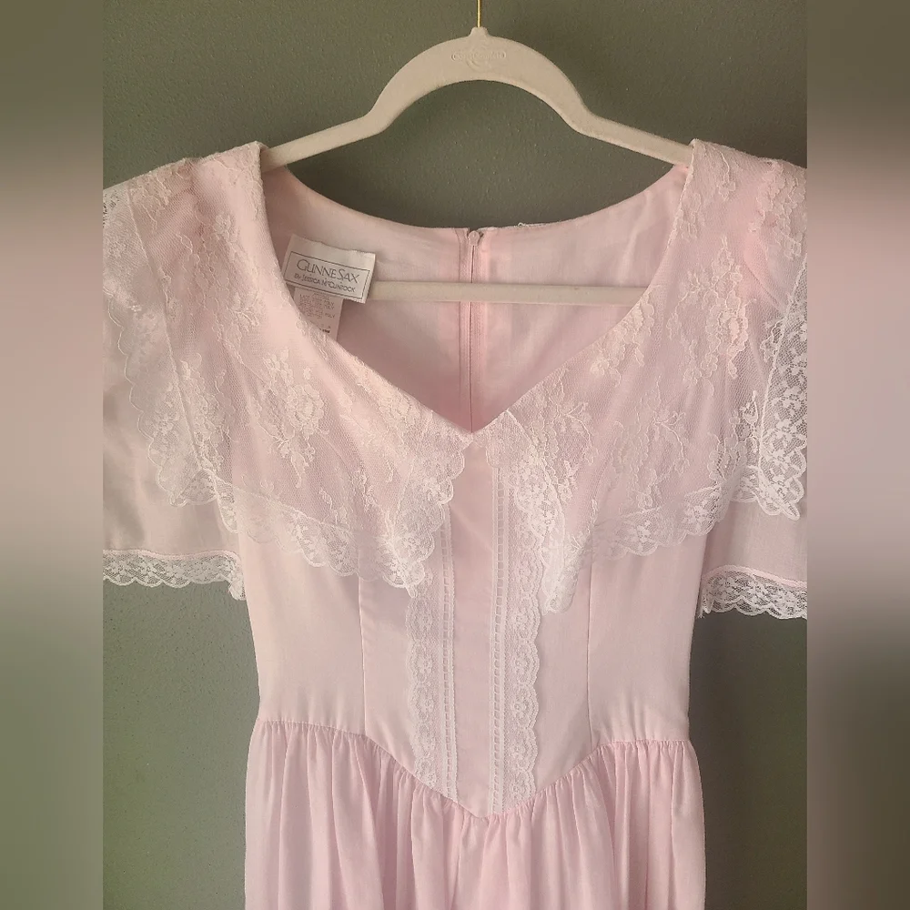 Vintage Gunne Sax by Jessica McClintock, Size 5 - Picture 4 of 5
